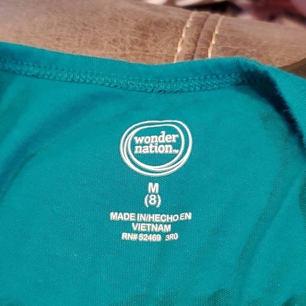 🐻 Wonder Nation Muscle Shirt Size M (8) - Picture 3 of 3